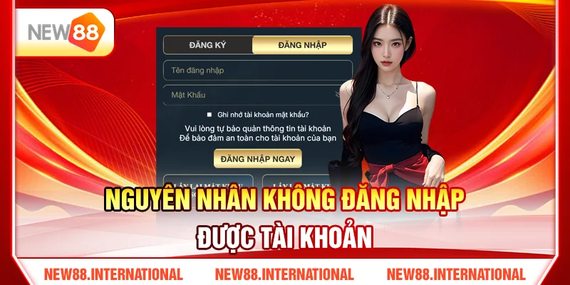 Nguyên Nhân Không Đăng Nhập Được Tài Khoản